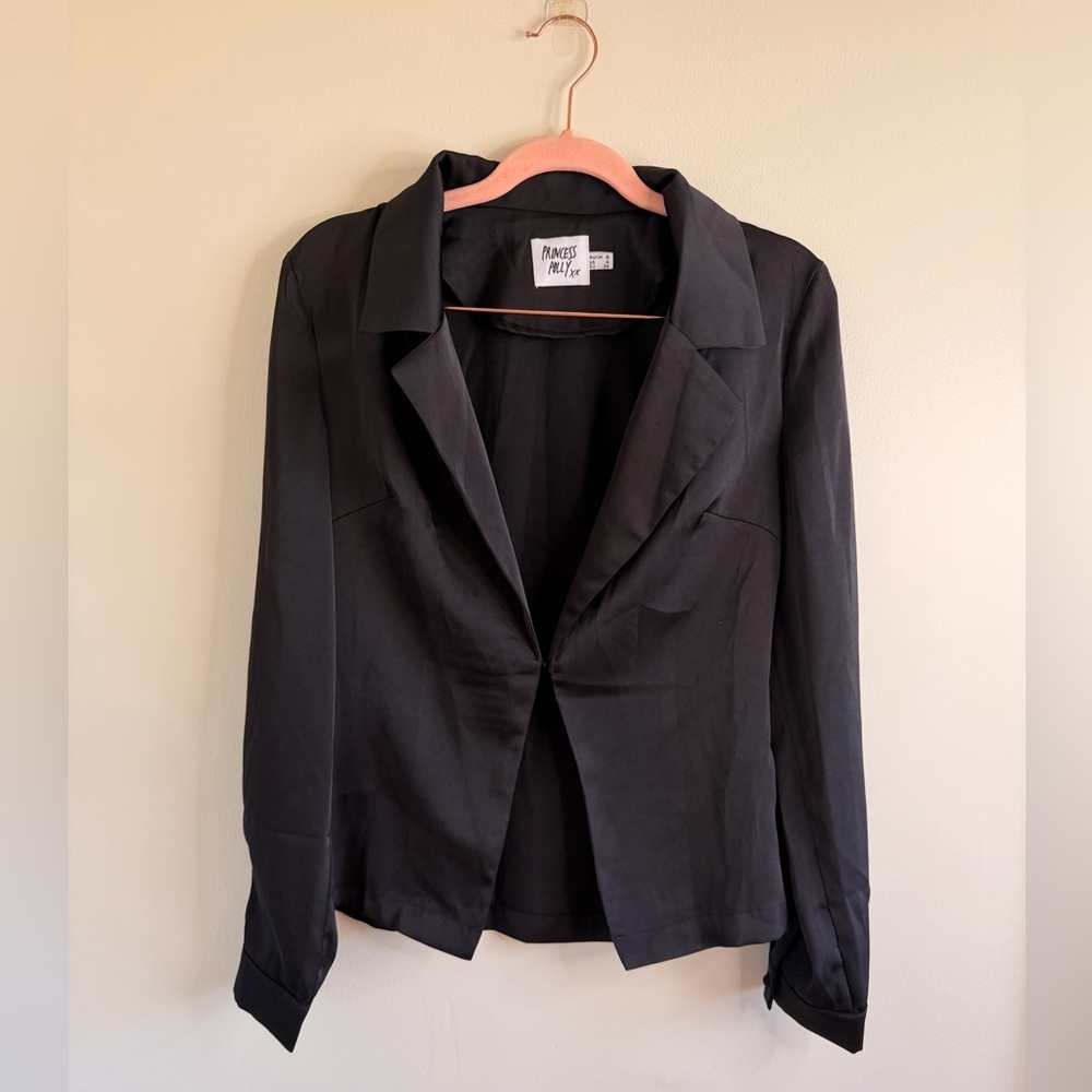Princess Polly Black Blazer